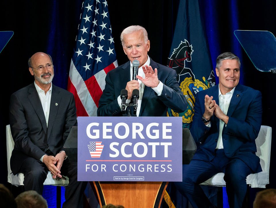 Joe Biden Speaks In Harrisburg PA